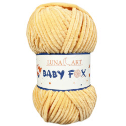 Baby Fox polyester knitting yarn - Luna Art - 39, 100 g, 120 m