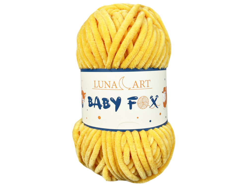 Baby Fox polyester knitting yarn - Luna Art - 38, 100 g, 120 m