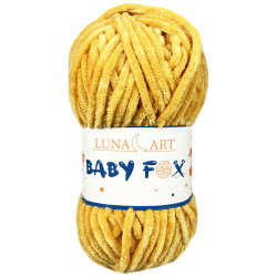 Baby Fox polyester knitting yarn - Luna Art - 37, 100 g, 120 m