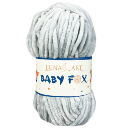 Baby Fox polyester knitting yarn - Luna Art - 36, 100 g, 120 m