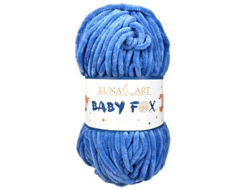 Baby Fox polyester knitting yarn - Luna Art - 35, 100 g, 120 m