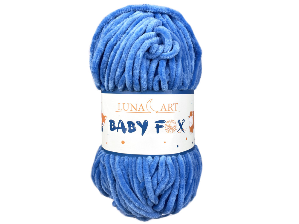 Baby Fox polyester knitting yarn - Luna Art - 35, 100 g, 120 m