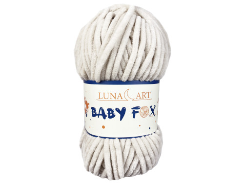 Włóczka poliestrowa Baby Fox - Luna Art - 34, 100 g, 120 m