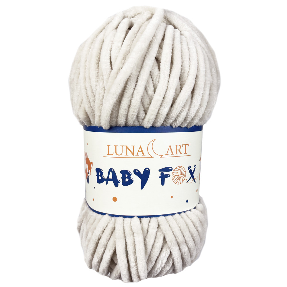 Włóczka poliestrowa Baby Fox - Luna Art - 34, 100 g, 120 m