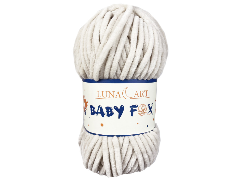 Baby Fox polyester knitting yarn - Luna Art - 34, 100 g, 120 m