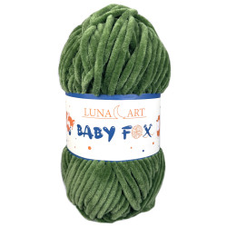 Baby Fox polyester knitting yarn - Luna Art - 32, 100 g, 120 m
