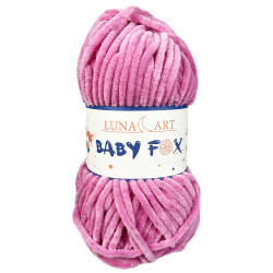 Baby Fox polyester knitting yarn - Luna Art - 31, 100 g, 120 m