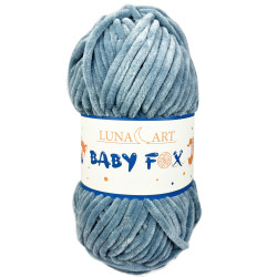 Baby Fox polyester knitting yarn - Luna Art - 30, 100 g, 120 m