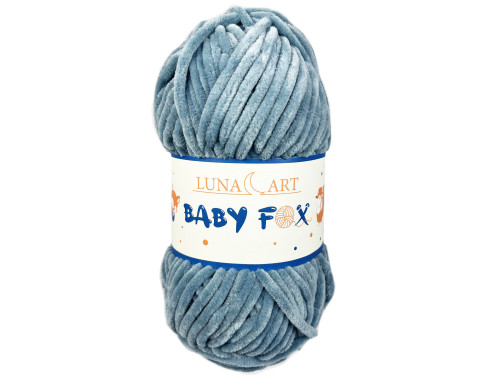 Baby Fox polyester knitting yarn - Luna Art - 30, 100 g, 120 m