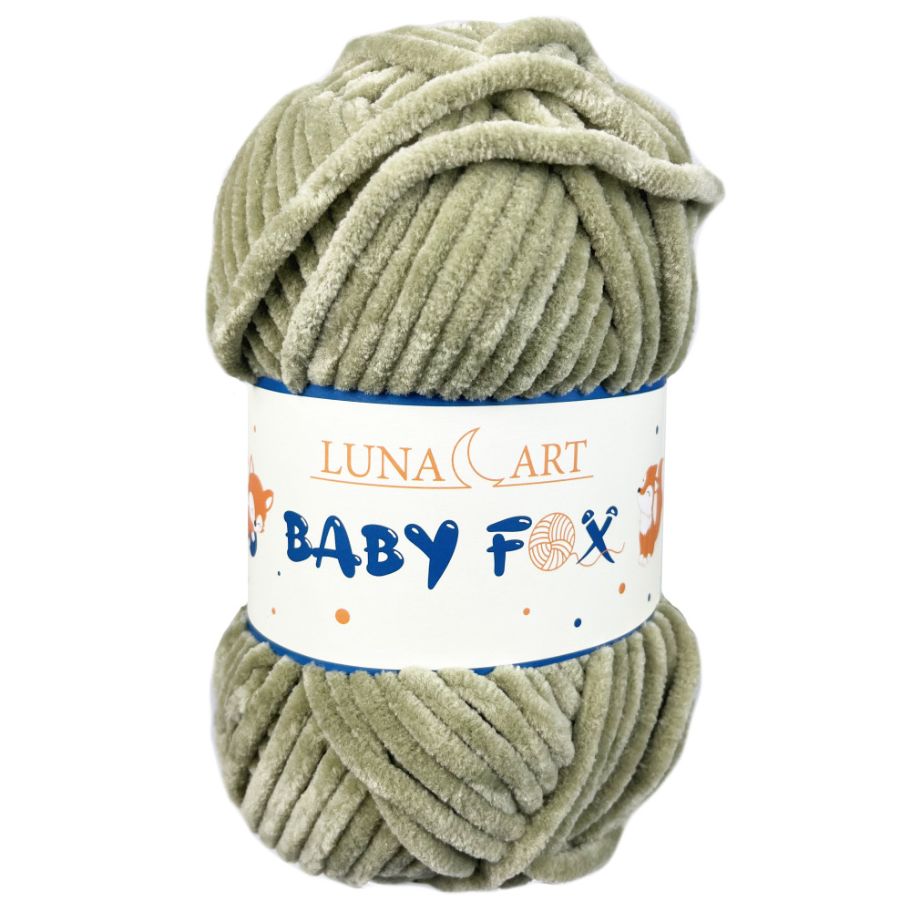 Baby Fox polyester knitting yarn - Luna Art - 29, 100 g, 120 m