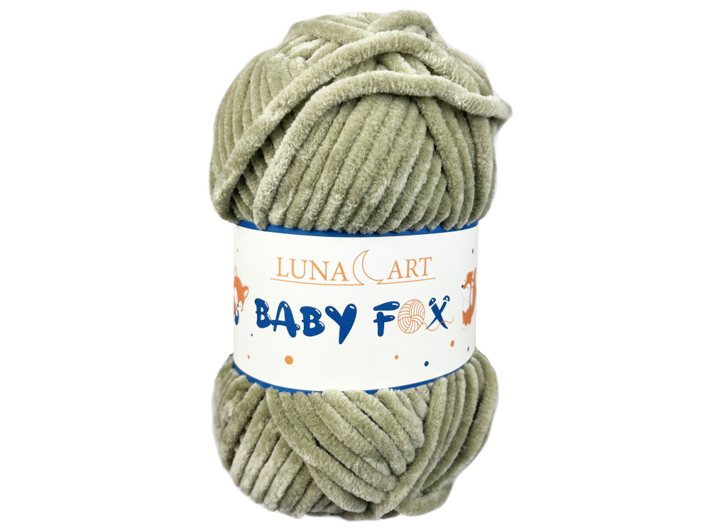Baby Fox polyester knitting yarn - Luna Art - 29, 100 g, 120 m
