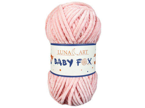Baby Fox polyester knitting yarn - Luna Art - 21, 100 g, 120 m