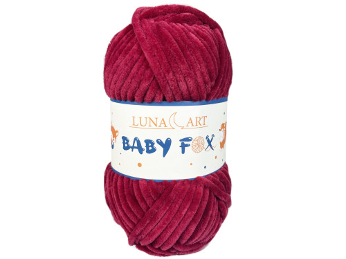 Włóczka poliestrowa Baby Fox - Luna Art - 20, 100 g, 120 m