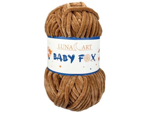 Włóczka poliestrowa Baby Fox - Luna Art - 19, 100 g, 120 m