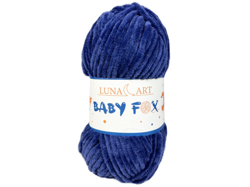 Włóczka poliestrowa Baby Fox - Luna Art - 17, 100 g, 120 m