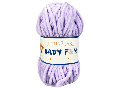 Baby Fox polyester knitting yarn - Luna Art - 15, 100 g, 120 m