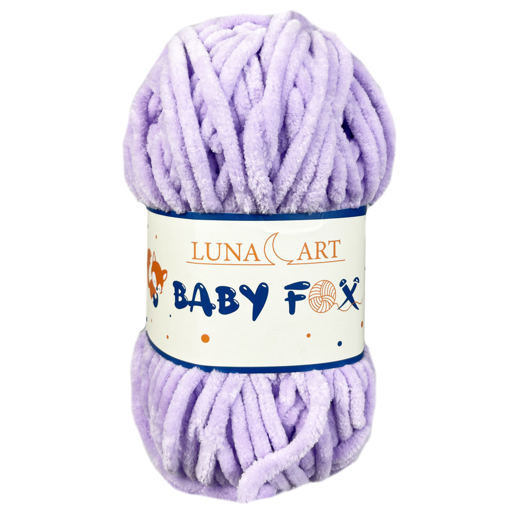 Baby Fox polyester knitting yarn - Luna Art - 15, 100 g, 120 m