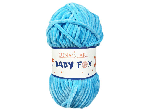 Baby Fox polyester knitting yarn - Luna Art - 12, 100 g, 120 m