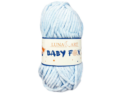 Baby Fox polyester knitting yarn - Luna Art - 11, 100 g, 120 m