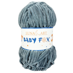 Baby Fox polyester knitting yarn - Luna Art - 9, 100 g, 120 m