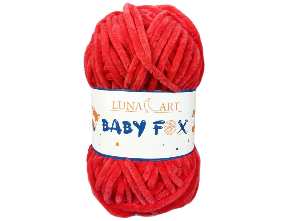 Baby Fox polyester knitting yarn - Luna Art - 8, 100 g, 120 m