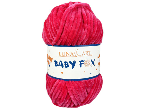 Baby Fox polyester knitting yarn - Luna Art - 7, 100 g, 120 m