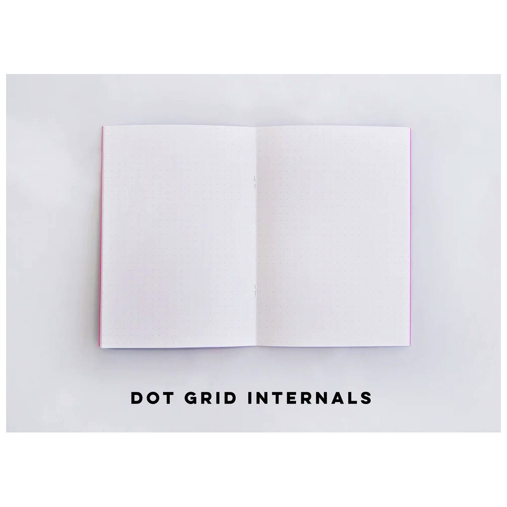 Notebook Red Terazzo A5 - The Completist. - dotted, softcover, 120 g/m2