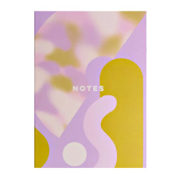 Notebook Red Terazzo A5 - The Completist. - dotted, softcover, 120 g/m2