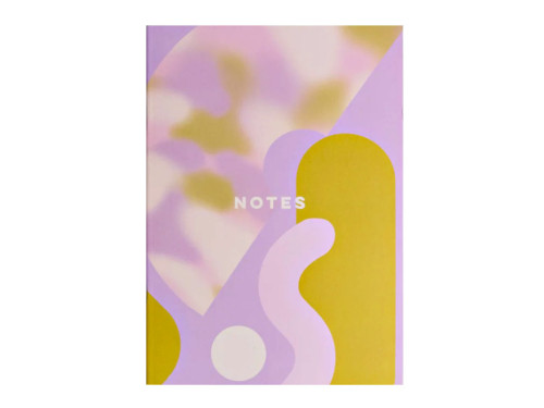 Notebook Red Terazzo A5 - The Completist. - dotted, softcover, 120 g/m2