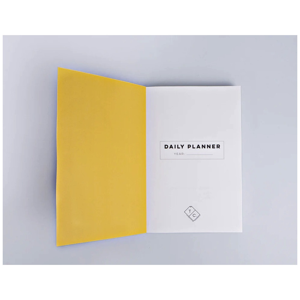 Daily undated planner Flora No.1 A5 - The Completist. - 90 g/m2