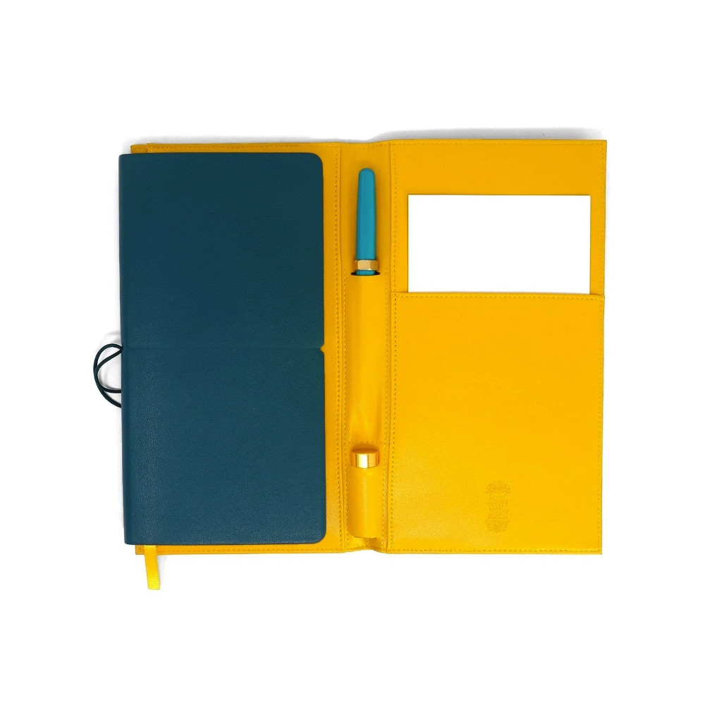 Etui Nothing Left Fether Folio - Ferris Wheel Press - Mustard Yellow