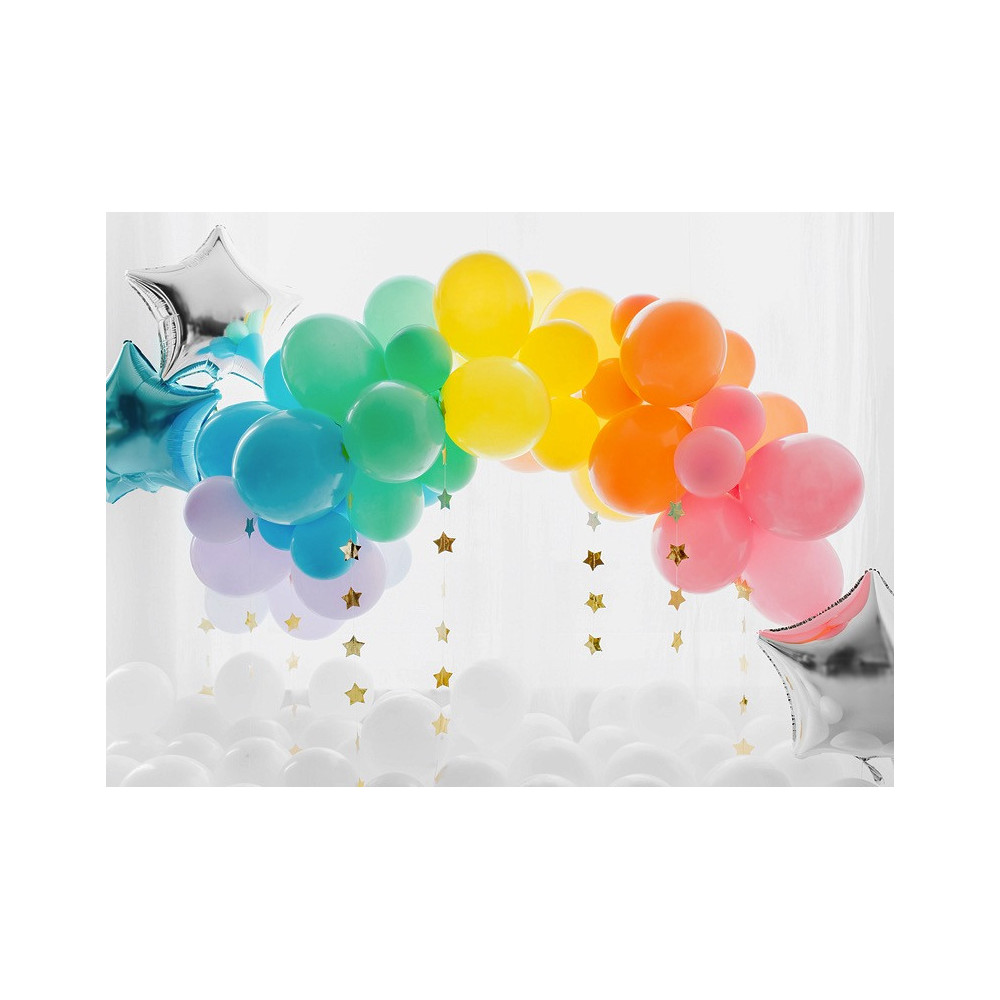 Latex Pastel Eco balloons - old rose, 30 cm, 10 pcs.