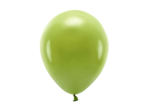 Latex Pastel Eco balloons - olive green, 30 cm, 10 pcs.