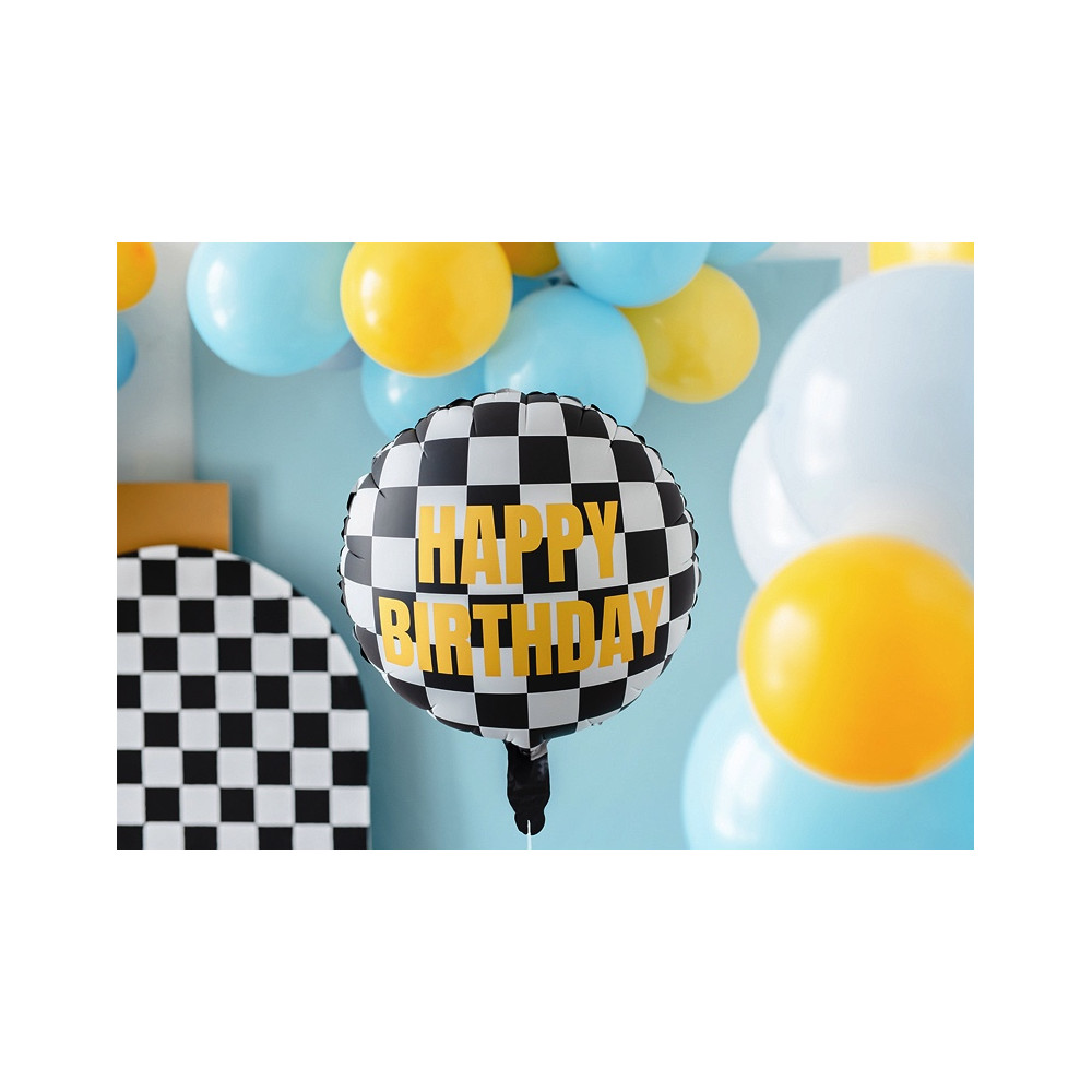 Foil balloon Happy Birthday - 35 cm