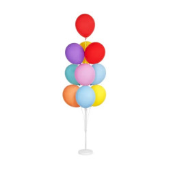 Stojak do dekoracji z balonów - biały, 160 cm