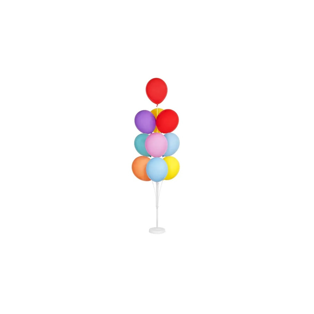 Stojak do dekoracji z balonów - biały, 160 cm