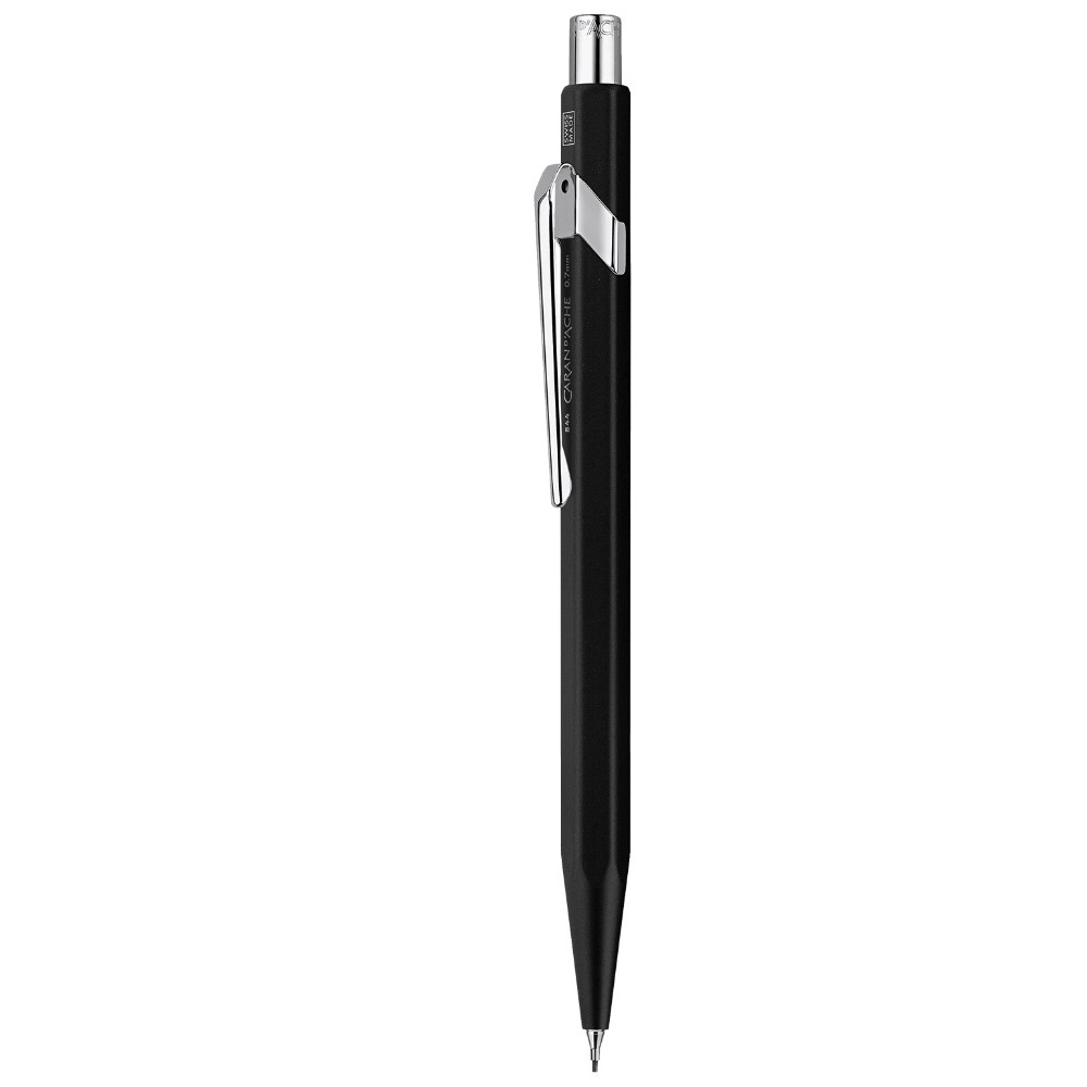 Mechanical pencil 844 Classic Line - Caran d'Ache - black, 0,7 mm