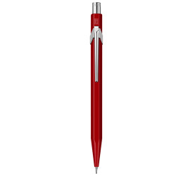 Ołówek mechaniczny 844 Classic Line - Caran d'Ache - czerwony, 0,7 mm