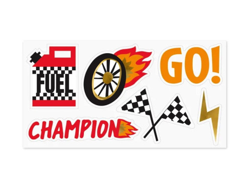 Cars stickers - 6 pcs.