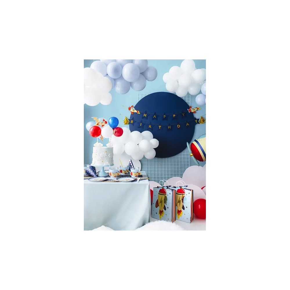 Balloon cake topper Airplane - 29 cm