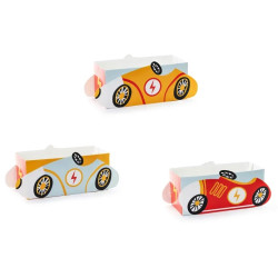 Decorative snack boxes Cars - 3 pcs.