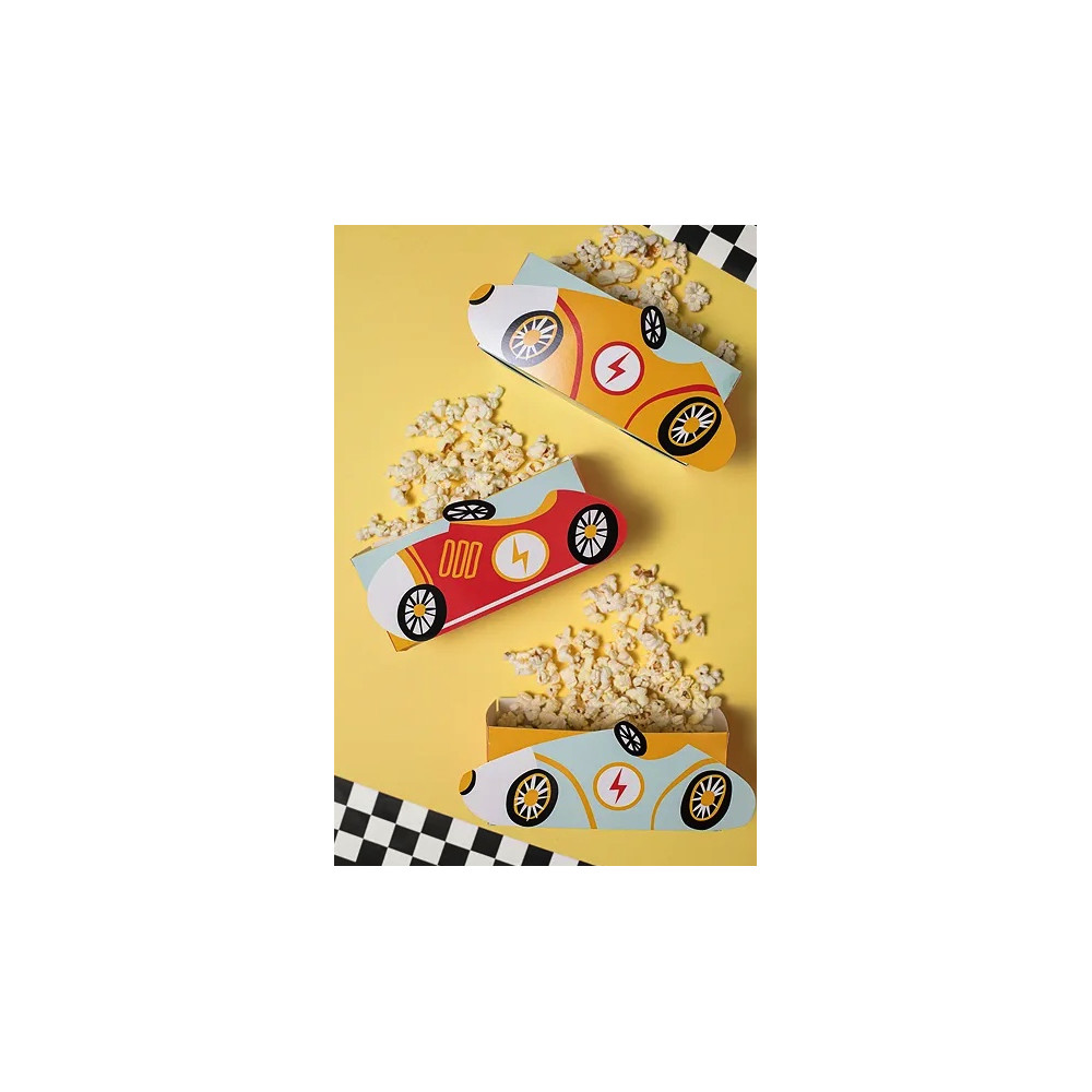 Decorative snack boxes Cars - 3 pcs.