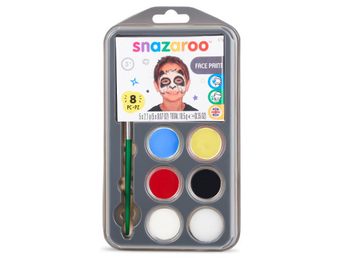 Face paint set - Snazaroo - Summer, 8 pcs.