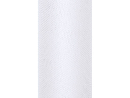 Decorative Tulle 8 cm x 20 m 008 White