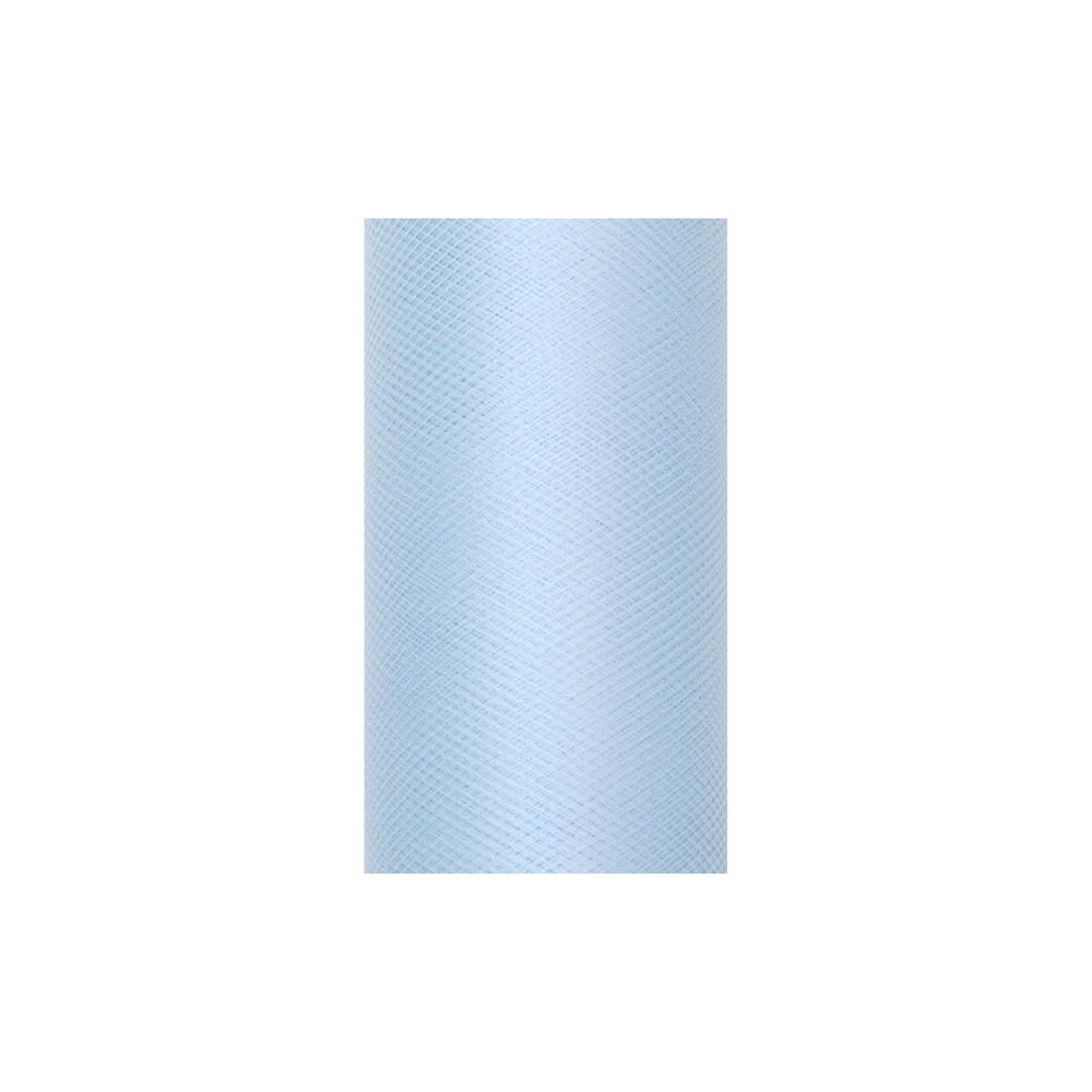 Decorative Tulle 8 cm x 20 m 011 Sky Blue
