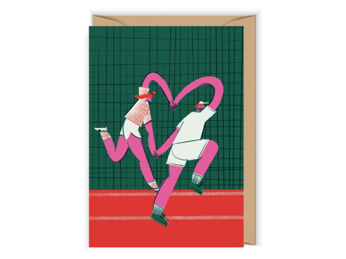 Greeting card 12 x 17 cm - Cudowianki - Runners