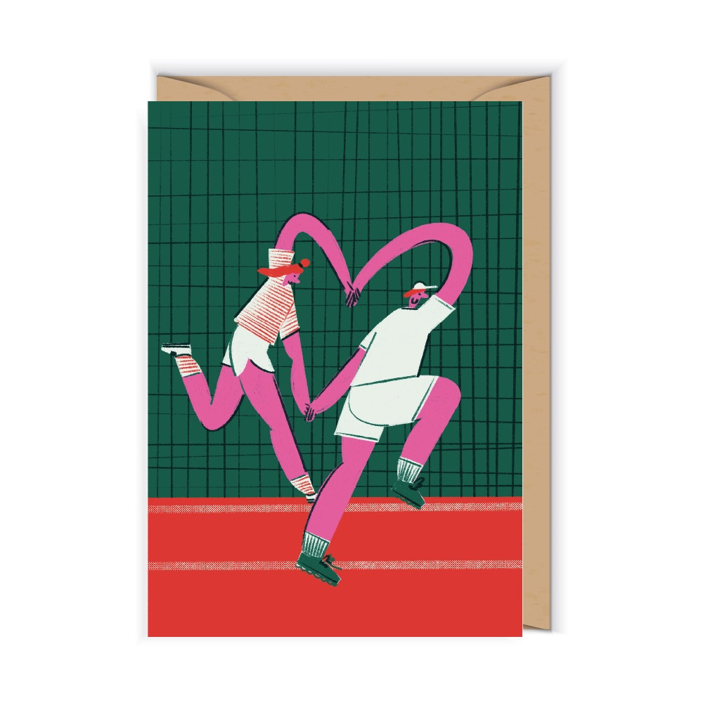 Greeting card 12 x 17 cm - Cudowianki - Runners