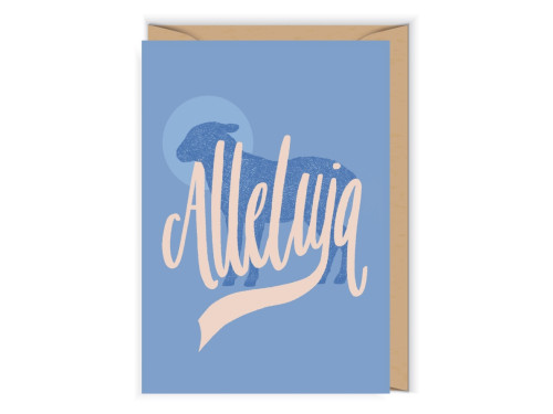 Greeting card 12 x 17 cm - Cudowianki - Alleluja