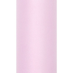 Decorative Tulle 8 cm x 20 m 081J Light Pink