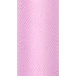Decorative Tulle 8 cm x 20 m 081 Light Pink